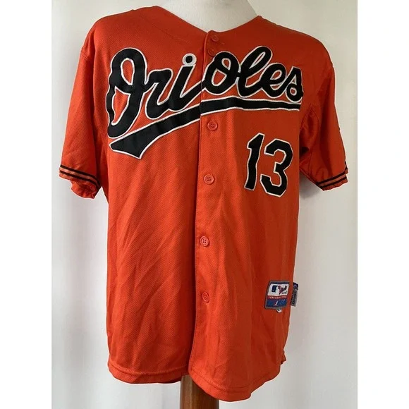 Machado Orioles Orange Manny Machado Jersey NWT Majestic Coolbase